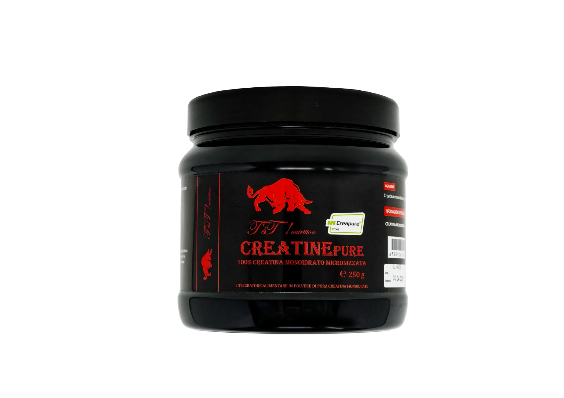 CREATINE PURE (Creatina monoidrato micronizzata di qualità Creapure® in polvere)